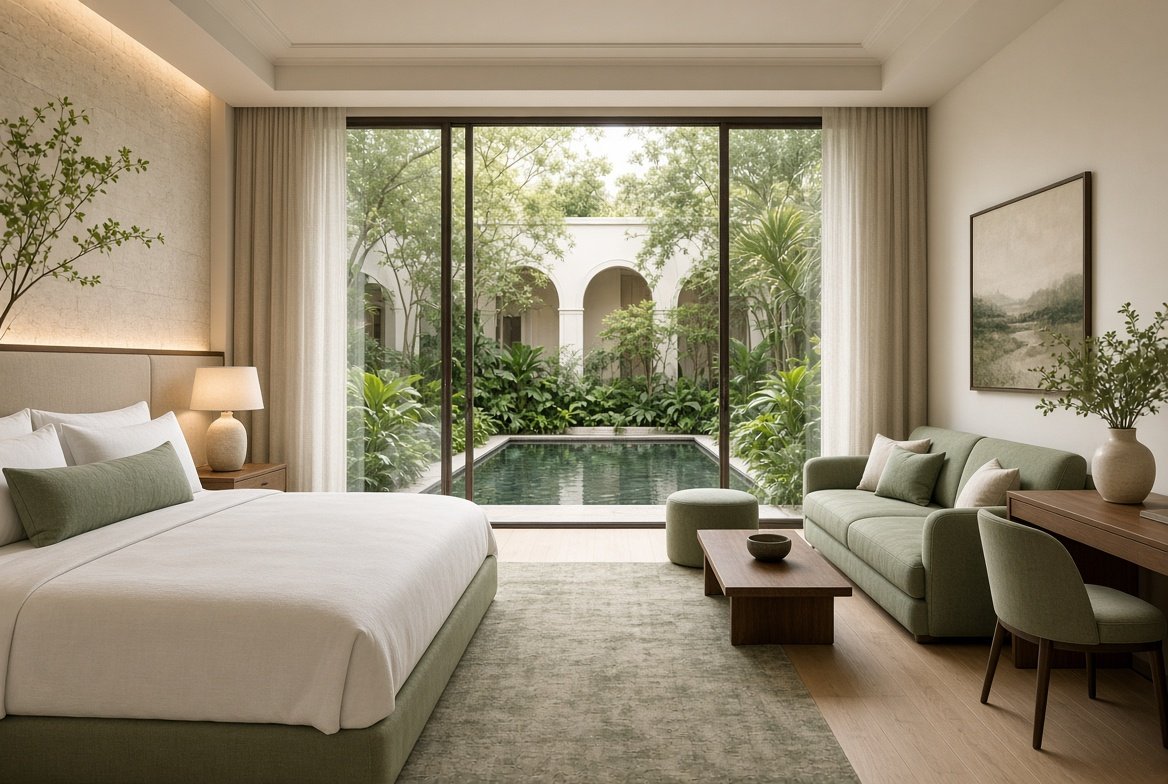 Suite Junior con jardín interior